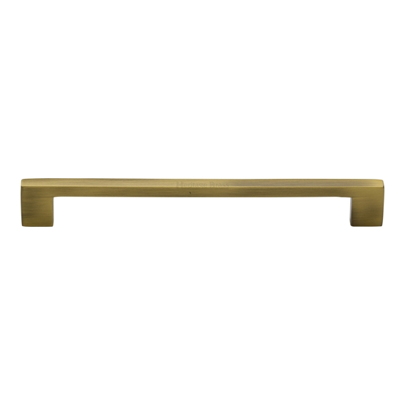 C0337 192-AT • 192 x 212 x 30mm • Antique Brass • Heritage Brass Metro Cabinet Pull Handle